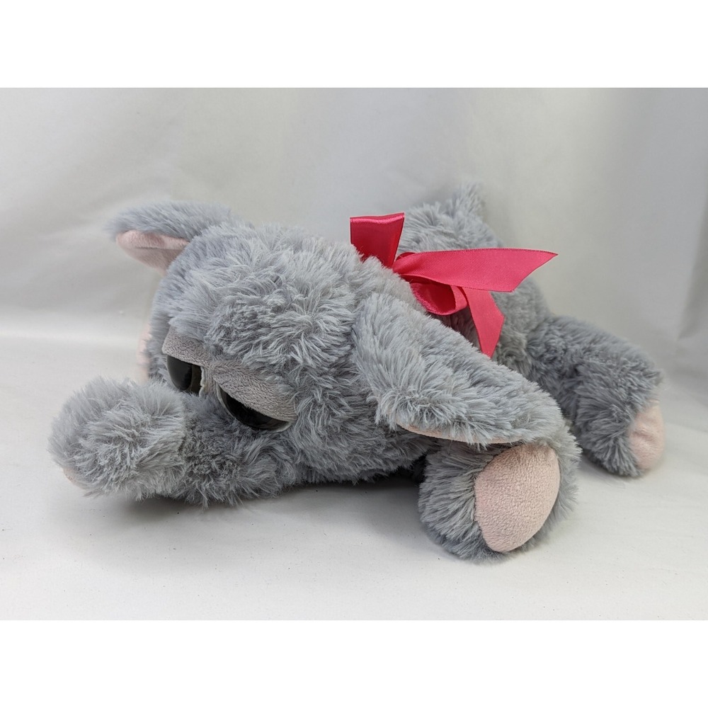 Dan Dee Gray Elephant Big Sleepy Eyes 13 Inch Stuffed Animal Toy